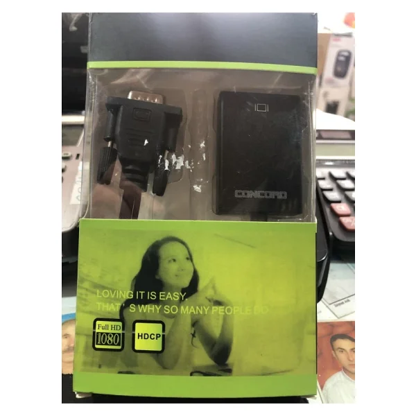 Hadron Vga To Hdmı Ses Ve Görüntü Aktarıcı Converter Hadron HD-4458 - Görsel 3