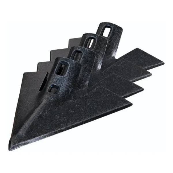 Demiray Celik 6 Mm Kultivator Pabucu 9 Adet - 24 Cm Kaz Ayagi Bicagi - Görsel 2