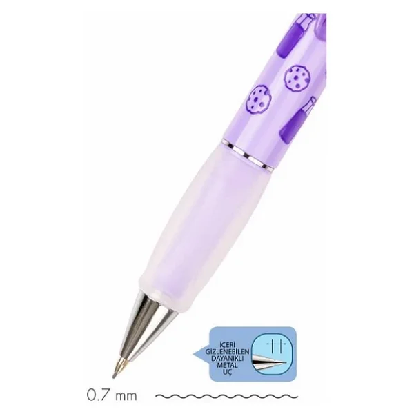Serve Deep Tatlı Temalı Pastel 0.7 Mm Versatil Uçlu Kalem - Görsel 2