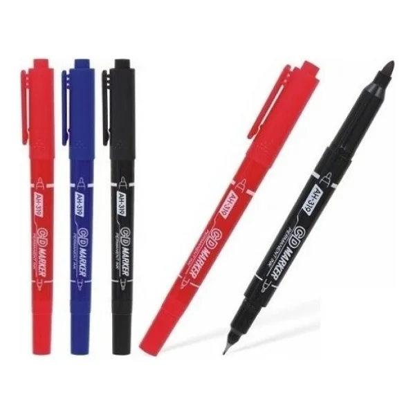 Aihao 319 Çift Taraflı Permanent Asetat Kalemi - Görsel 6