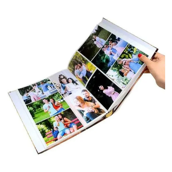 Rabsev Rs21 Fotoğraf Albümü 10x15cm 600 Lük Gramafon Desenli Kutulu - Görsel 9