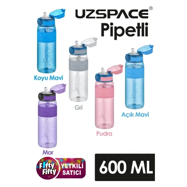 Uzspace 4106 600 Ml Pipetli Matara - Görsel 5