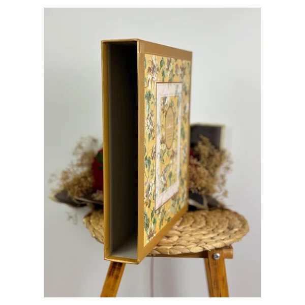 Rabsev 10x15cm 500 Fotoğraf Kapasiteli Kutulu Çiçek Desenli Lüks Ofset Fotoğraf Albümü - Görsel 6