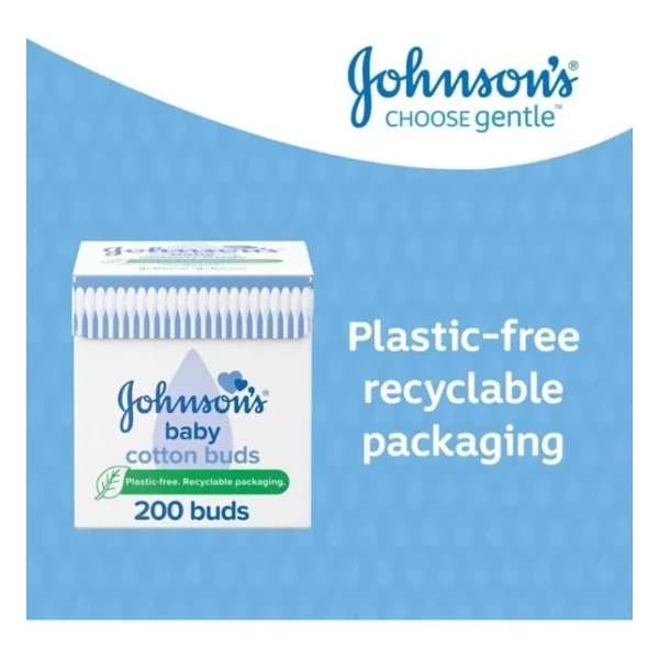 Johnson S Baby Johnsons Baby Kulak Temizleme Çubuğu 200 Adet - Görsel 2