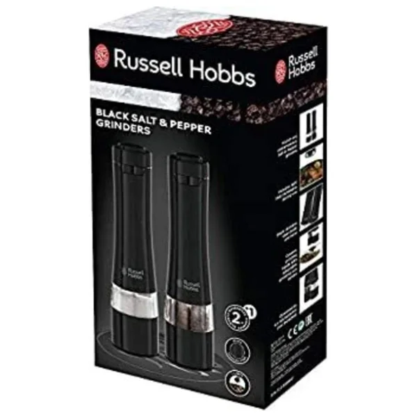 Russell Hobbs 28010-56 Elektrikli Tuz Karabiber Değirmeni Seti - Görsel 6