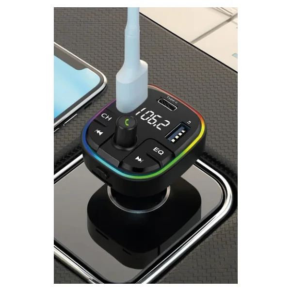 Torima G11 20w Pd Şarj Özellikli Dijital Göstergeli Bluetooth Fm Transmitter - Görsel 4