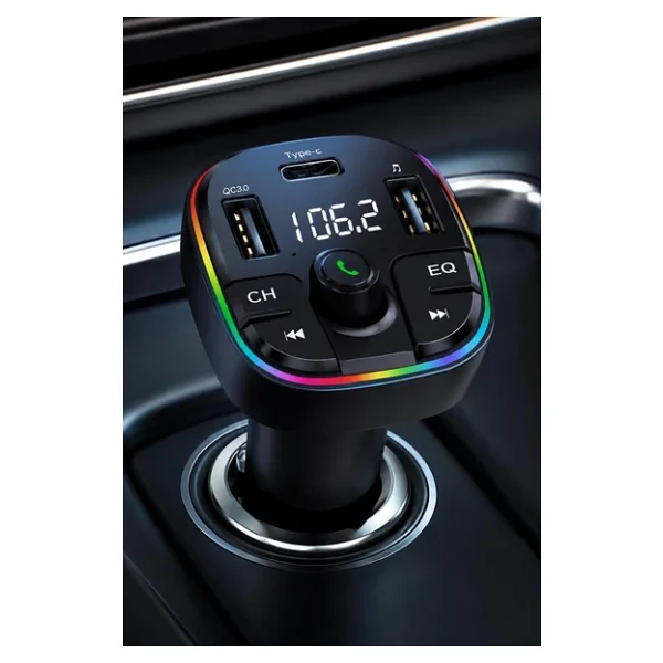 Torima G11 20w Pd Şarj Özellikli Dijital Göstergeli Bluetooth Fm Transmitter - Görsel 7