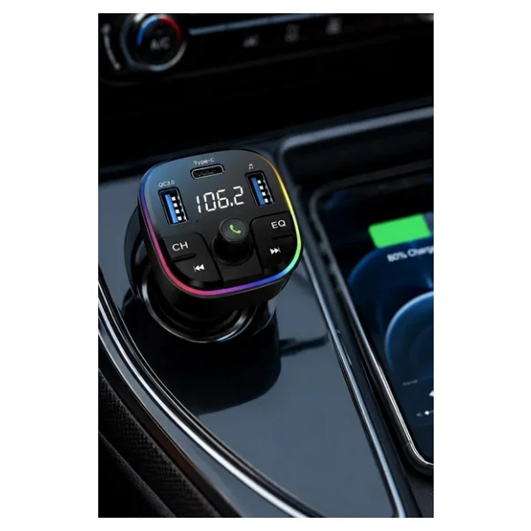 Torima G11 20w Pd Şarj Özellikli Dijital Göstergeli Bluetooth Fm Transmitter - Görsel 5