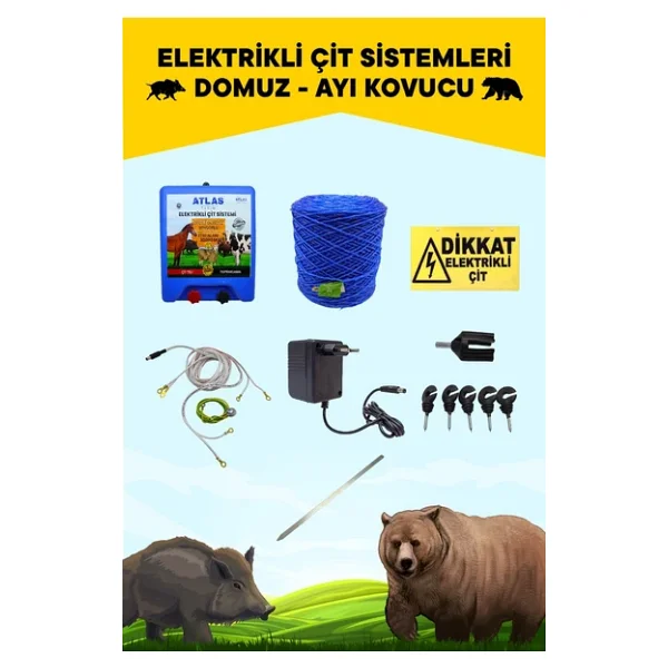 Atlas Domuz Ve Ayı Kovucu 5 Yıl Garanti 500mt Ömürlük Ürün No1 - Görsel 3
