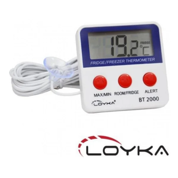 Loyka BT-2000 Alarmlı Ve Mıknatıslı Buzdolabı Termometresi - Görsel 9