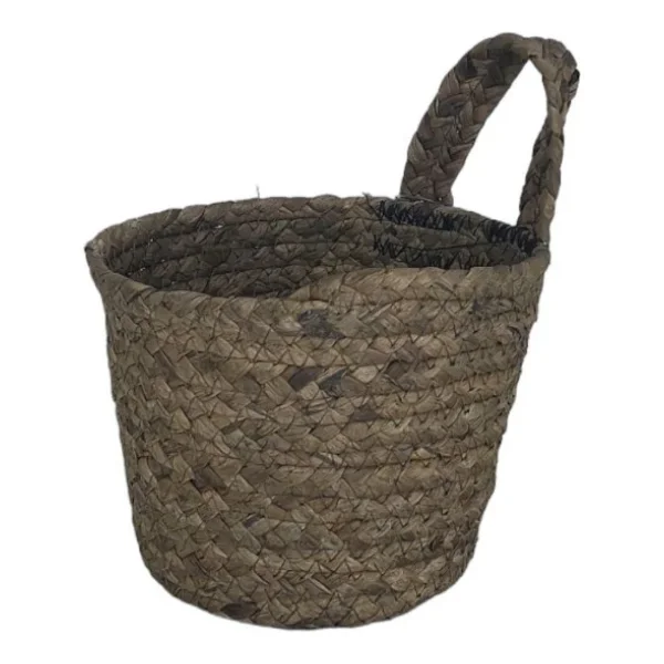 T.Concept Dekoratif Yuvarlak Cok Amacli Rattan Sepet Buyuk Boy - Görsel 3