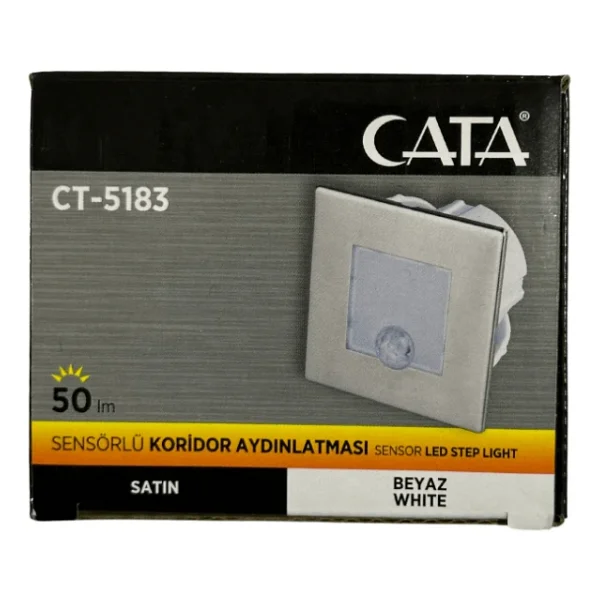 Cata Ct-5183 1.5 W Sensörlü LED Spot - Görsel 3