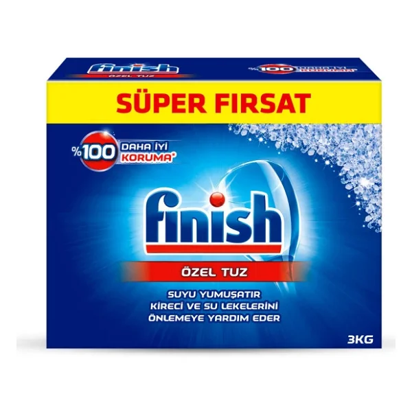 Finish Bulaşık Makinesi Tuzu 3 kg - Görsel 4