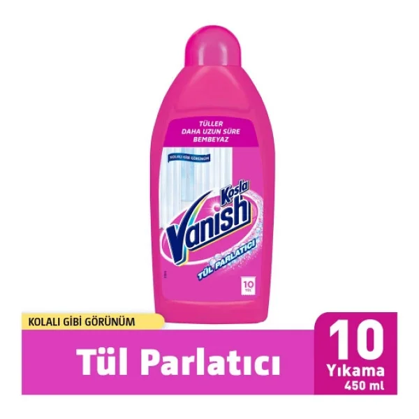 Vanish Kosla Tül Toz 450 Gr X 2 Adet + Vanish Kosla Tül Parlatıcı 450 Ml X 2 Adet - Görsel 5