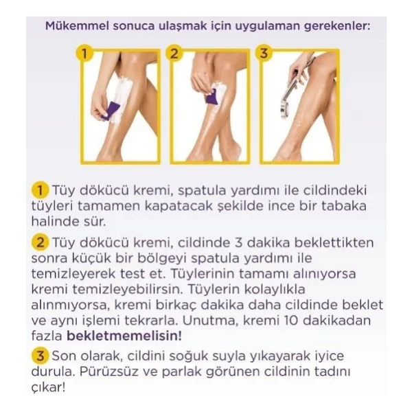 Sesu Tüy Dökücü Krem 100 Ml - Görsel 5