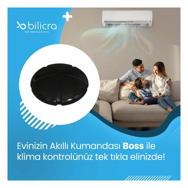 Bilicra Boss Akıllı Evrensel Wi-Fi Ir Kumanda - Görsel 3