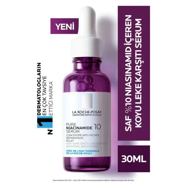 La Roche-Posay Pure Niacinamide 10 Koyu Leke Karşıtı Yüz Serumu 30 Ml - Görsel 4