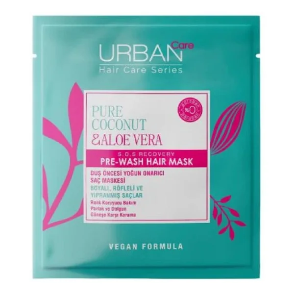 Urban Care Coconut & Aloe Vera Renk Koruyucu Duş Öncesi Saç Bakım Maskesi 50 Ml - Görsel 4