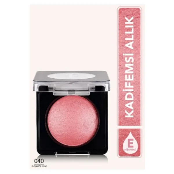 Flormar Baked Blush-On Yüksek Pigmentli & Doğal Işıltılı Allık - Görsel 5