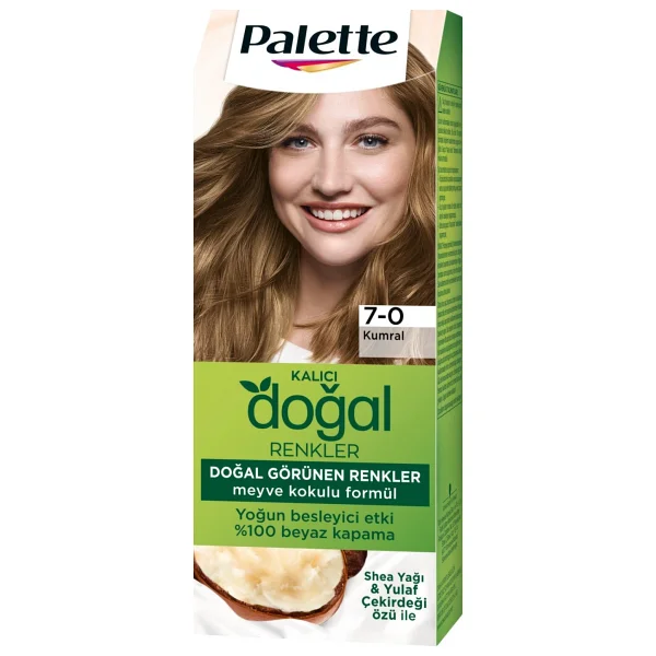 Palette Kalıcı Doğal Renkler 7.0 Kumral Saç Boyası - Görsel 4