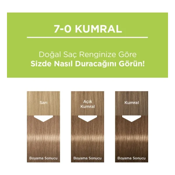Palette Kalıcı Doğal Renkler 7.0 Kumral Saç Boyası - Görsel 8