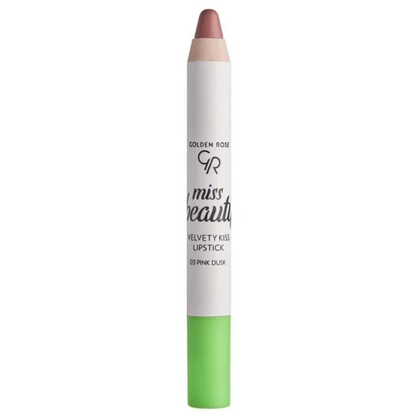 Golden Rose Miss Beauty Velvety Kiss Kalem Ruj Pink Dusk No: 03 - Görsel 3