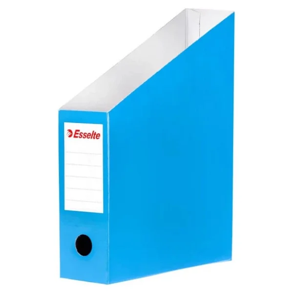 Esselte Kutu Klasör Karton Magazinlik 7.2 X 31.5 X 25 Cm Mavi 6 Lı Paket - Görsel 3