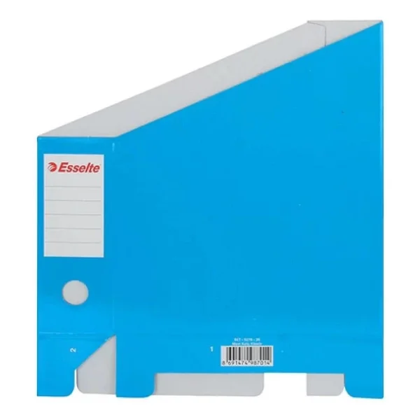 Esselte Kutu Klasör Karton Magazinlik 7.2 X 31.5 X 25 Cm Mavi 6 Lı Paket - Görsel 4
