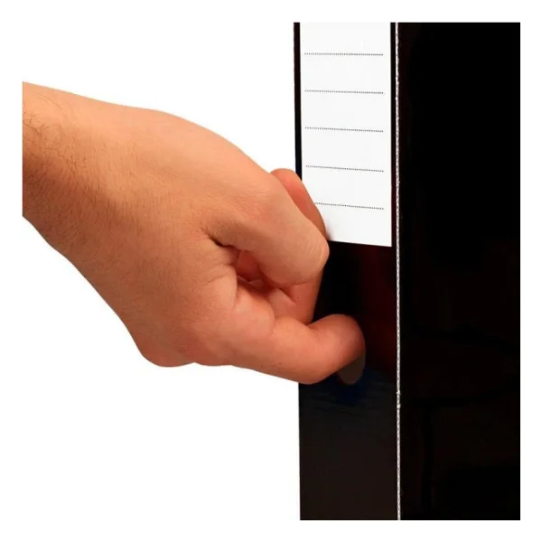Esselte Kutu Klasor Karton Magazinlik 7.2 X 31.5 X 25 Cm Siyah (6 Li Paket) - Görsel 7
