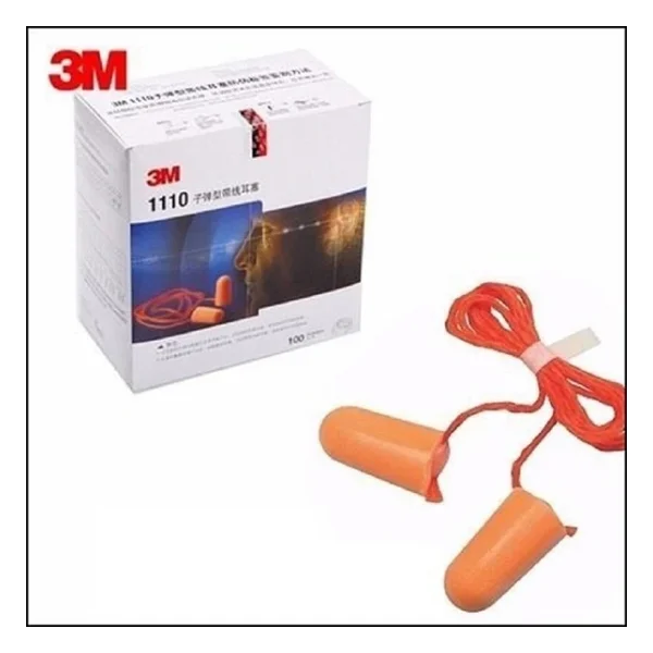 3m 1110 İpli Kulak Tıkacı100'lüpaket - Görsel 5