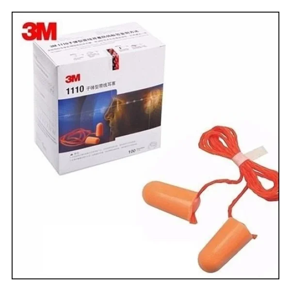 3m 1110 İpli Kulak Tıkacı100'lüpaket - Görsel 4
