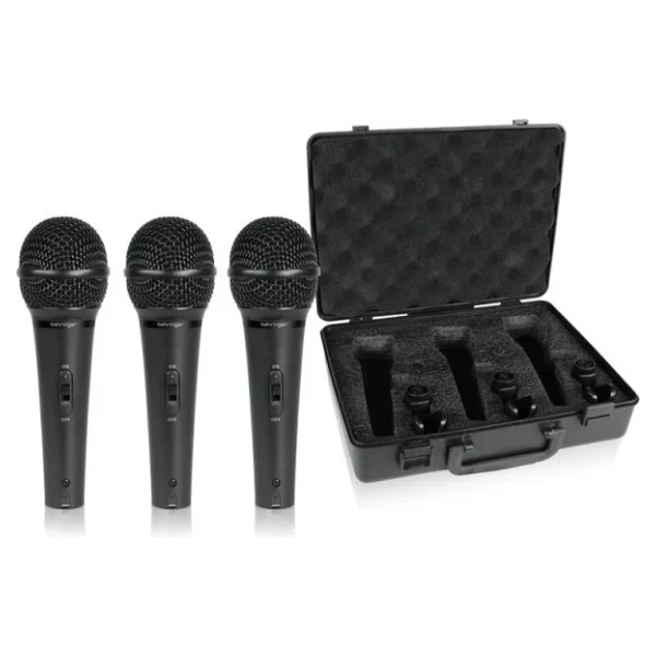 Behringer Xm1800s 3'lü Dinamik Mikrofon Seti - Görsel 2