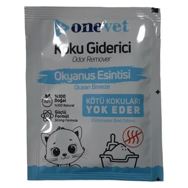 Onevet Okyanus Esintisi Kokulu 25 Gr Kedi Kumu Koku Giderici - Görsel 4
