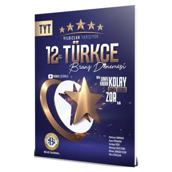 Bilgi Sarmal Yayınları Tyt Türkçe 12'li Yıldızlar Yarışıyor Branş Denemesi - Görsel 4