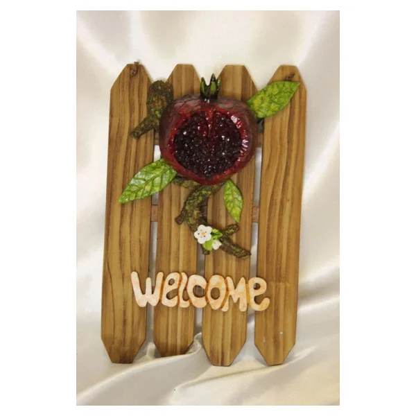 Welcome Narlı Kapı Süsü Hoşgeldiniz Kırık Nar - Görsel 5