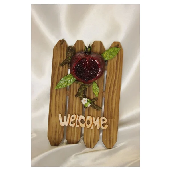 Welcome Narlı Kapı Süsü Hoşgeldiniz Kırık Nar - Görsel 6