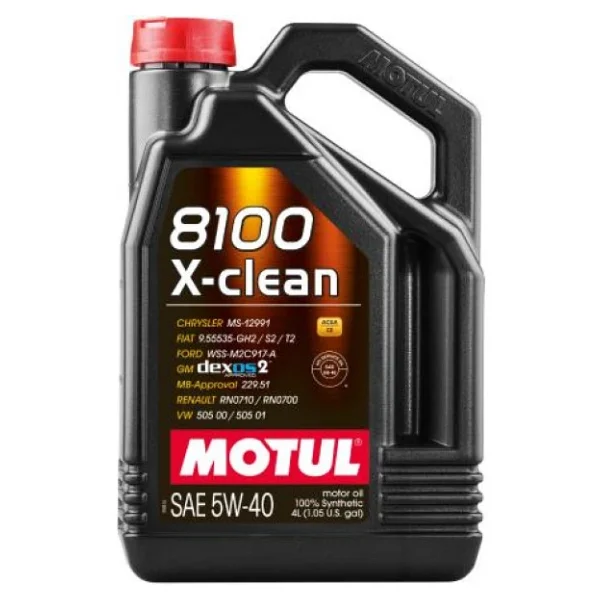 Motul 8100 X-Clean 5w-40 4 Lt Motor Yağı - Görsel 5
