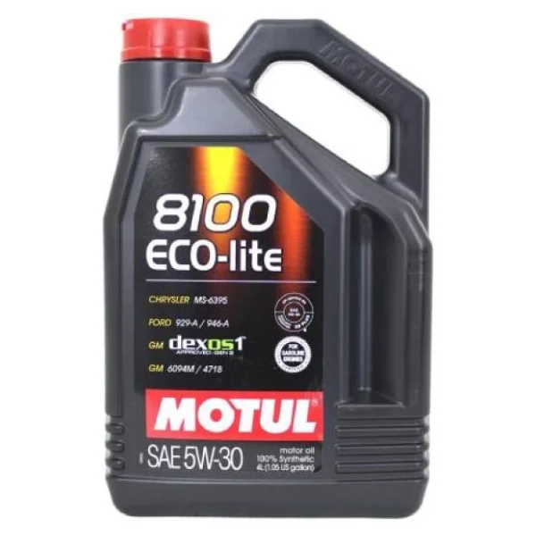 Motul 8100 Eco-Lite 5w-30 4 Lt Motor Yağı - Görsel 3