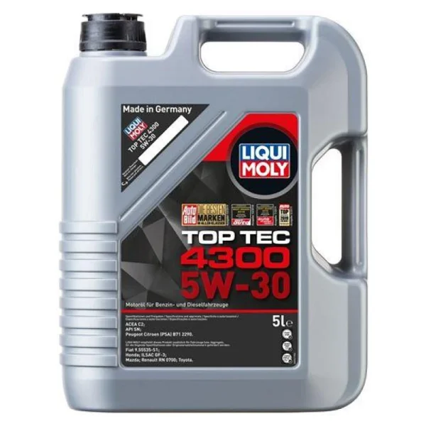 Liqui Moly Top Tec 4300 5w-30 5 Lt Motor Yağı - Görsel 4