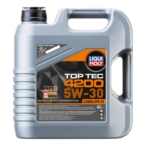 Liqui Moly Top Tec 4200 5w-30 4 Lt Motor Yağı - Görsel 4