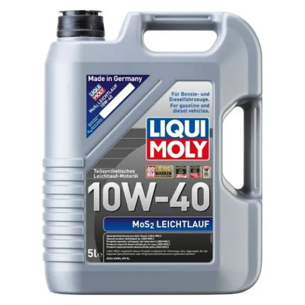 Liqui Moly Mos2 Leichtlauf 10w-40 5 Lt Motor Yağı - 2024 - Görsel 4