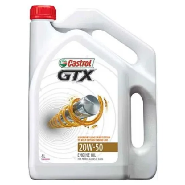 Castrol GTX 20w-50 4 Lt Motor Yağı - Görsel 4