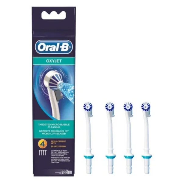 Oral-B Ed17-4 Oxyjet 4'lü Ağız Duşu Yedek Başlığı - Görsel 4