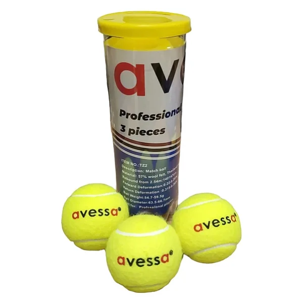 Avessa Tt-800 Maç Tenis Topu 3lü Tüpte - Görsel 3
