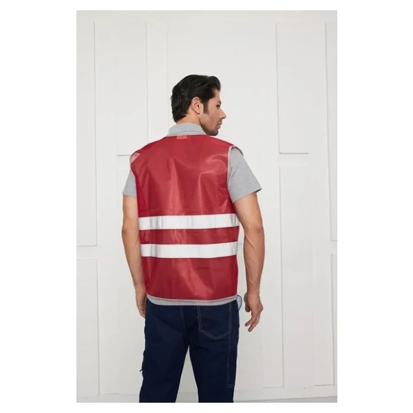 Orange Safety İkaz Yeleği - Görsel 3