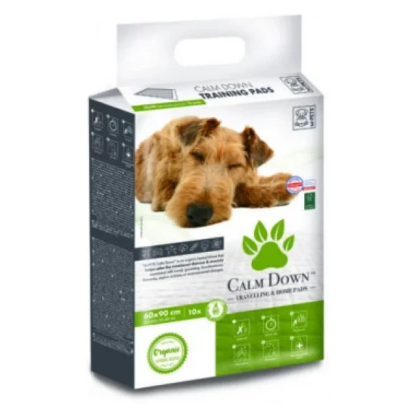 M-Pets Sakinleştirici Etkili 60x90cm 10'lu Yavru Köpek Çiş Pedi - Görsel 5