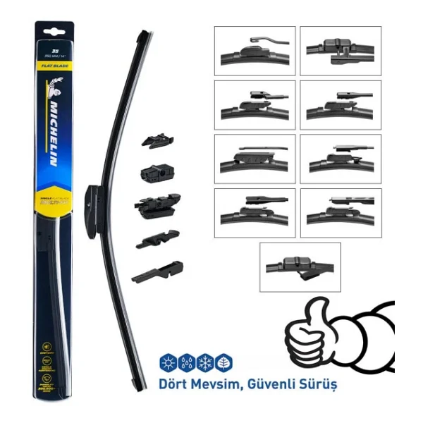 Michelin Multifit Mc33887 350 Mm Universal Muz Tipi Silecek - Görsel 5