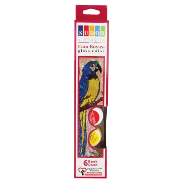 Südor Su Bazlı Cam Boyası 6x15 Ml 321s - Görsel 3