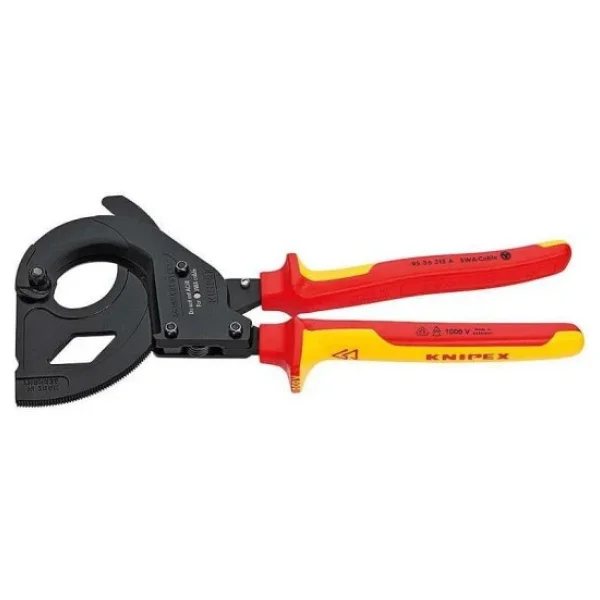 Knipex 95 36 315a Cırcır Mekanizmalı Vde Kablo Makası - Görsel 4