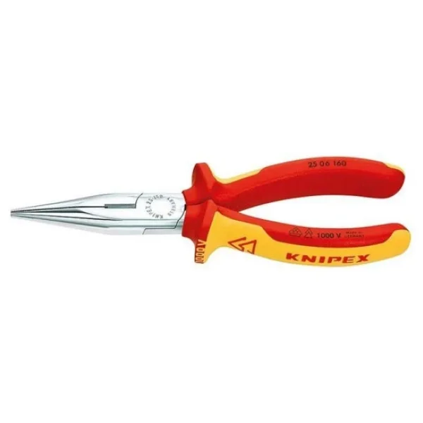 Knipex 25 06 160 1000 V Yalıtımlı Uzun Kargaburun - Görsel 3